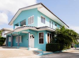 10 persoons Villa Zwembad, Fitness, Strand 7 min，位于威廉斯塔德的酒店