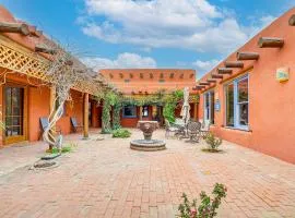 Las Cruces Santa Fe-Style Adobe Home on 6 Acres!