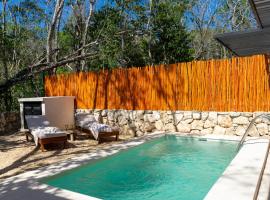 Brand NEW! Tulum Jungle Villa with private pool，位于图卢姆的度假村