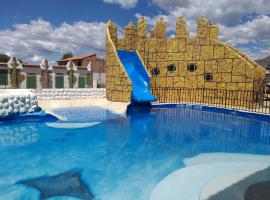 HOTEL LA VILLA DE LUISA EN VILLa DE LEYVA，位于萨奇卡的酒店