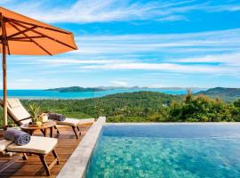 Villa Bella Vista Samui - 360 Degrees Mountain View，位于塔林甘海滩的酒店