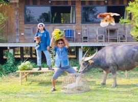 Hang Tueng farm stay Chiang Mai แฮงตึง ฟาร์มสเตย์ เชียงใหม่，位于清迈的别墅