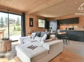 Chalet Mitoyen Luxueux 8 Pers, 3 Chambres Confortables pour une Escapade Alpestre Inoubliable - FR-1-391-168