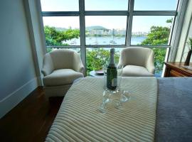 Apartamento vista mar e montanha，位于里约热内卢甜面包山附近的酒店