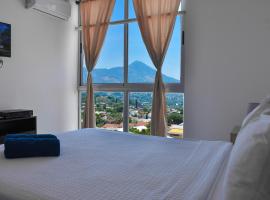 Volcano Views Apartment，位于圣萨尔瓦多Parque Balboa附近的酒店