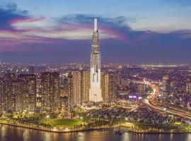 Isabelle Luxury Apartment inside Landmark 81 Tower，位于胡志明市Vinhomes Central Park的酒店