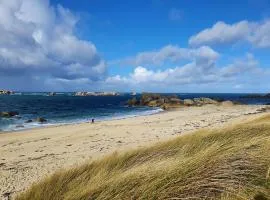 Cremiou on the beach