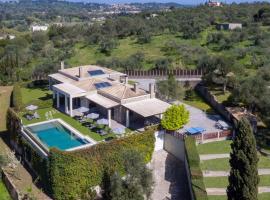 Luxury Villa Helanes，位于科孚镇的酒店