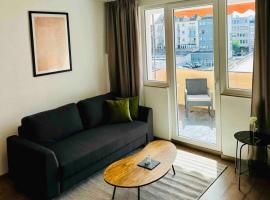 Zentral gelegenes und stilvoll möbliertes Apartment in Duisburg Nur 5 Minuten vom Hbf und City, ideal für Pendler und Messebesucher，位于杜伊斯堡的酒店