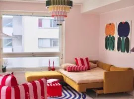 Candy-Colored Two-Room Condo with Sweet views