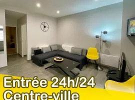 « La Bicyclette » 35m2 tout équipé centre ville