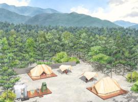 Laforet Glamping Field Hakuba - Vacation STAY 69011v，位于Chikuni的豪华帐篷营地