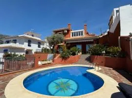 Luxury villa in the heart of the city of Marbella Spain.