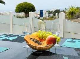 Relaxing Ocean View, Spacious Art Apartment With Large Terrace, Near Best Costa Adeje Beaches