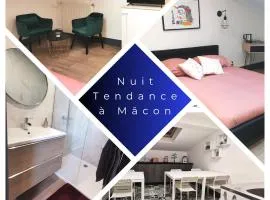 Nuit Tendance Mâcon - Chambre cosy centre ville E