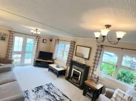 Luxury spacious lodge on Trimingham house caravan park, near Cromer and Mundesley