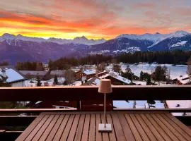 Magnifique attique avec vue sur le lac de la Moubra