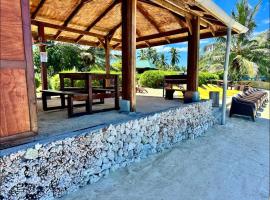 Maison TuiMatai, plage blanc privé vue sur Tahiti，位于Maatea的酒店