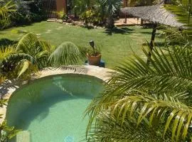 House near Conil with a Tropical Garden and Pool