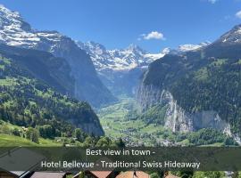 Hotel Bellevue - Traditional Swiss Hideaway，位于翁根的酒店
