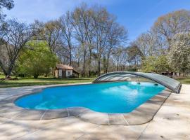 Suite familiale 2 chambres communicantes et piscine，位于Lacquy的酒店