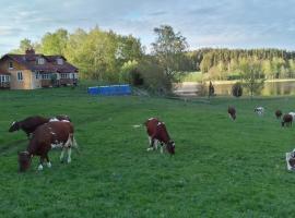 Vackert och fridfullt i jordhus, 90 kvm，位于尼雪平的酒店