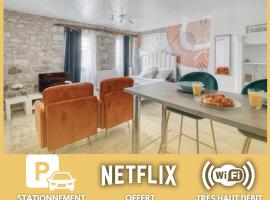 La Perle de Pontoise - studio proche Paris JO Paris 2024，位于蓬图瓦兹的酒店