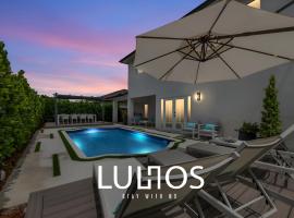 Glamour Villa - 5BR, Heated Pool, Game Haven L23