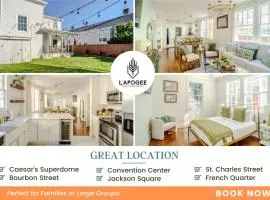 Serene 4 Bedroom Home near French Quarter with Wi-Fi and Parking