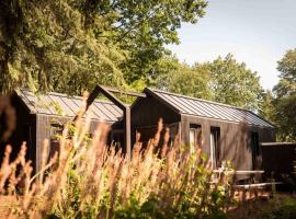 Hytte I Tiny house met zonnige bostuin