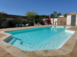 Très belle villa avec piscine chauffée CASALEONI，位于Prunelli-di-Fiumorbo的低价酒店