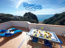 Donna Luisa Suite 9 Amalfi sea view - free parking，位于斯卡拉的酒店