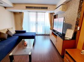 5C-2bedrooms25bathsdowntown Bangkok Near Btsmrt，位于Makkasan的酒店