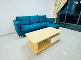 Cozy 2B1R 4pax Condo Forest City 3A-3201，位于振林山的酒店