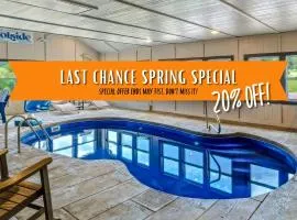 20 percent off Spring Special! Pool, theater, firepit, and much more!