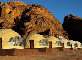 Sultan Al_ wadi rum，位于瓦迪拉姆的豪华帐篷