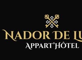 Apart Nador de Luxe 1，位于纳祖尔的家庭/亲子酒店