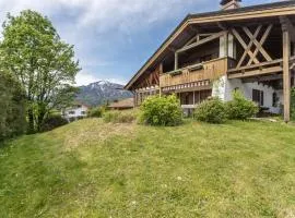 Ferienhaus mit Bergpanorama