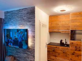Crans Montana - Studio au pied du téléphérique，位于朗斯的酒店