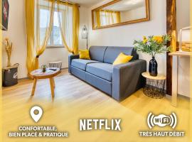 Les Hourtous Netflix Wi-Fi Fibre Terasse 4 pers，位于班纳萨克的公寓