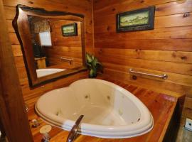 Alpine Mountain Sweetheart Cabin Jacuzzi #6，位于海伦的酒店