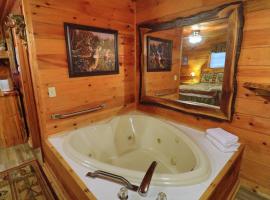 Alpine Mountain Sweetheart Cabin Jacuzzi #7，位于海伦的酒店