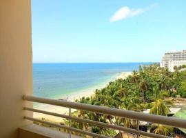 Hermoso apartamento con vista al mar y acceso directo a la playa，位于波拉马尔的酒店