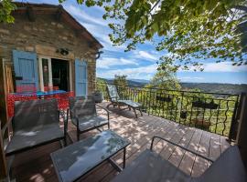 Gîte du tilleul - 2 étoiles - domaine de l'olivier，位于Faugères的酒店