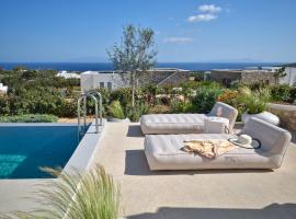 Villa Le22, 180 panoramic sea views, Paros，位于帕罗斯岛的酒店