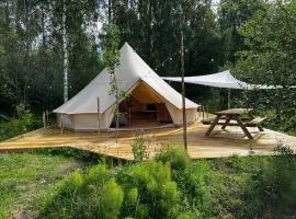 Slow Life Sweden - Family Glamping Tent Hassel