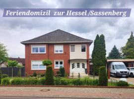 Feriendomizil zur Hessel，位于Sassenberg的公寓