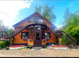 Гостевой дом ОЛЖАС，位于博罗沃耶的乡村别墅