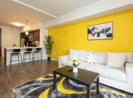 Downtown 1Bed+1bath+free Parking+Balcony+Pool+Hot tub