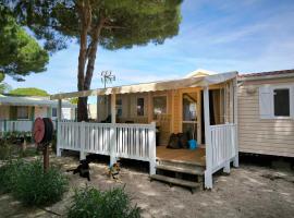 Mobil-home au Camping familial 4 étoiles Les Sables d'Or，位于阿格德角的酒店
